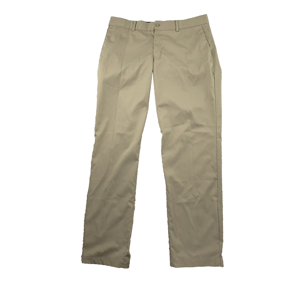 Nike Golf Flex Pants Standard Dri-Fit Sz 34 X 32" Inseam Flat Front Adult 38-14